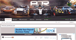 Desktop Screenshot of apexonlineracing.com
